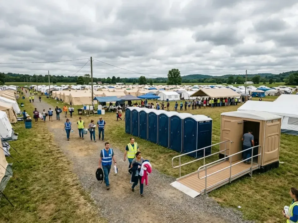 disaster-relief-camp-restrooms-010 — frequently asked questions, Dumpster & Portable Bathrooms Rental in Troy, MO